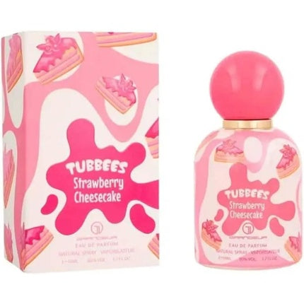 Eau de Parfum Tubbees Strawberry Cheesecake pentru copii și femei, 50ml
