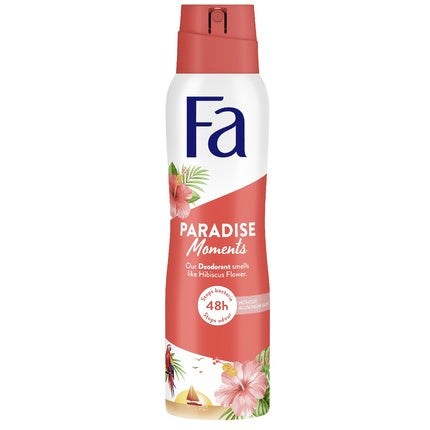 Deodorant Spray FA Paradise Moments cu parfum de hibiscus, 150ml