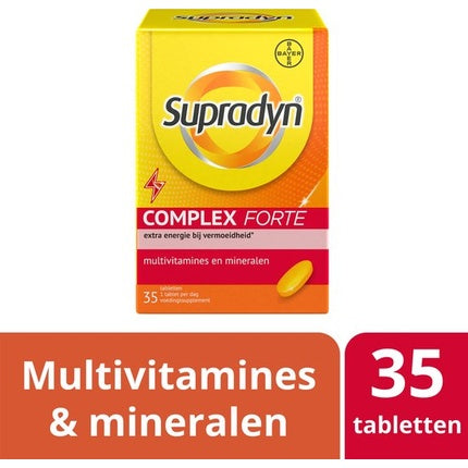 Multivitamine Supradyn Complex Forte, galben, 35 tablete