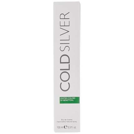 Perfumă bărbătească United Colors of Benetton Cold Silver Men 100ml