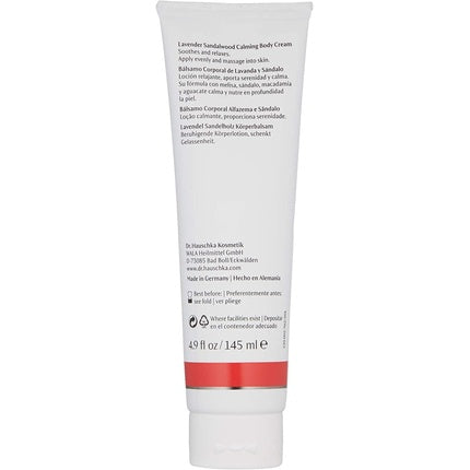 Balsam Corporal Calmant Lavandă și Sândalo, Dr. Hauschka, 145ml