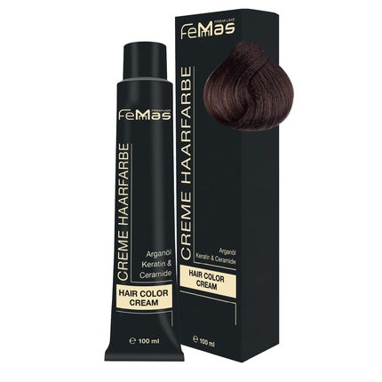 FemMas Vopsea Păr Profesională, 5.3 Light Brown Gold, 100ml