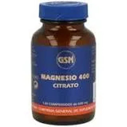 Supliment alimentar GSN Magnesium 400 Citrato, 120 tablete