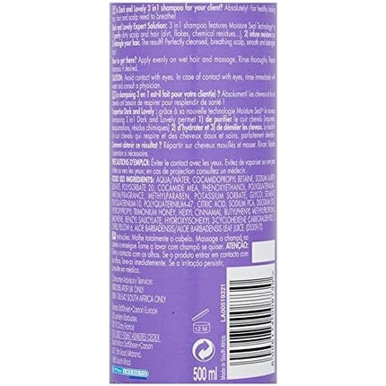 Șampon Dark & Lovely, 3 în 1, 500ml, violet