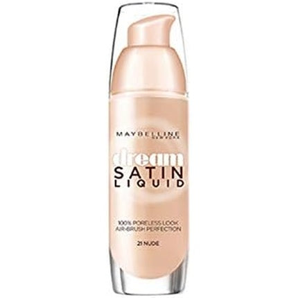Fond de ten, Maybelline New York, Dream Satin Liquid, beige dore