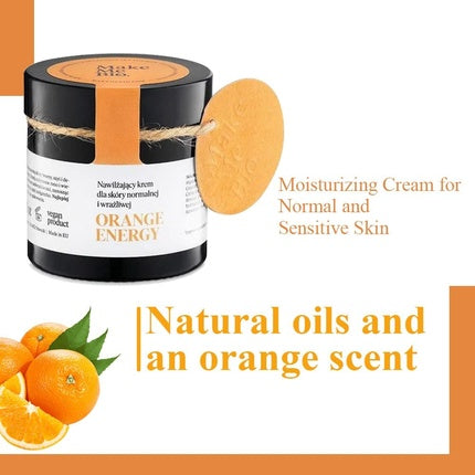 Cremă Față, Make Me Bio, Orange Energy, 60ml