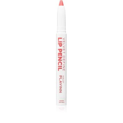 Inglot Velvet Define Lip Pencil în nuanța Blushing Coral 61