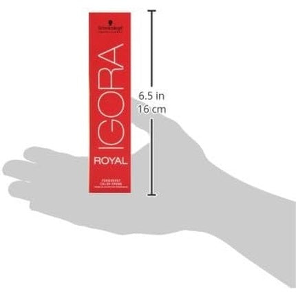 Vopsea de par, Schwarzkopf, Igora Royal Premium, saten deschis ciocolatiu