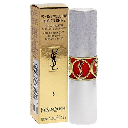 Ruj, Yves Saint Laurent, Rouge Volupte Rock'n Shine, coral