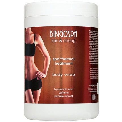 Wrap termal pentru corp cu Acid Hialuronic, Bingo Spa, 1000g