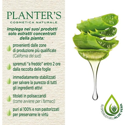 Șampon fortifiant cu Aloe Vera Planter's, 200 ml