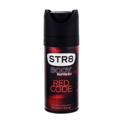 Deodorant Spray Str8 Body Refresh Red Code, 170 ml