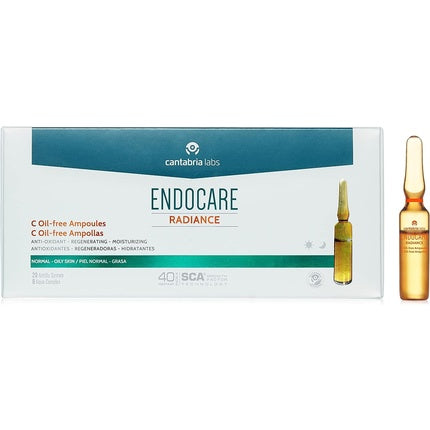 Set fiole, Endocare, formula Oil Free, 30 x 2ml