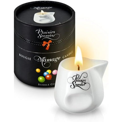 Lumânare de masaj, Loverspack, Plaisir Secret, aromă de bubble gum