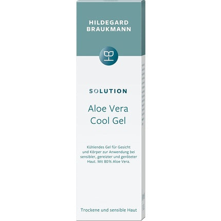 Gel Curățător Hildegard Braukmann Solution Aloe Vera Cool Gel 100ml pentru Piele Sensibilă