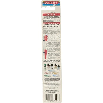 Periuță de dinți Curasept Soft Medical, Magenta
