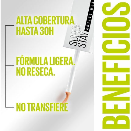 Concealer Maybelline New York SuperStay Active Wear, 30H, 30 Honey