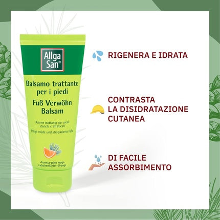 Cremă pentru picioare, Allga San, Balsamo Trattante, 100ml