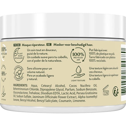 Masca reparatoare, Timotei, 300ml, alb