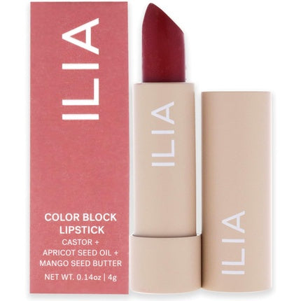 Ruj Ilia Beauty Color Block Roșu Intens