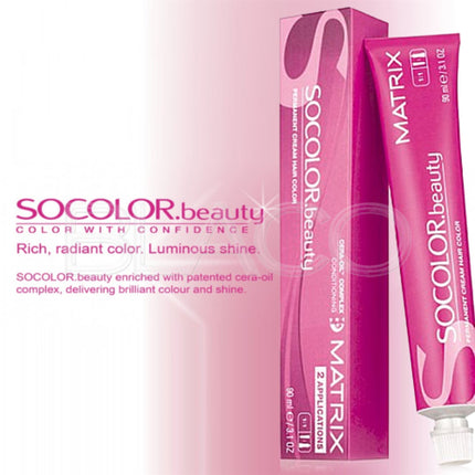 Vopsea de păr Matrix Socolor, roz, 90ml