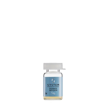 System Professional Hydrate Infusion, Ser de îngrijire a părului, 5 ml, ambalaj de 20 bucăți, hidratare intensă