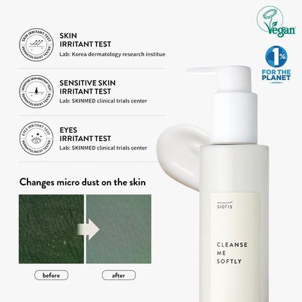 Lapte de curățare Sioris Cleanse Me Softly, 200g