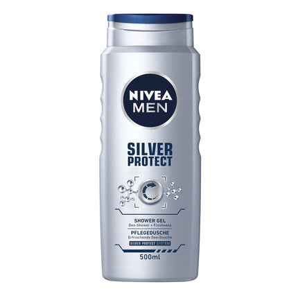 Gel de duș Nivea Men Silver Protect, 500ml