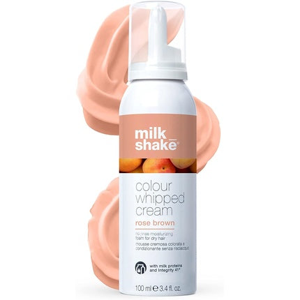 Spumă colorantă păr, Milk Shake, Color Whipped Cream, roz maro