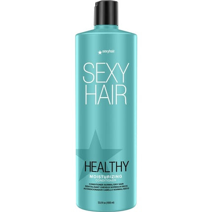 Condiționator fără clătire Sexy Hair Healthy Tri-Wheat, 1000ml