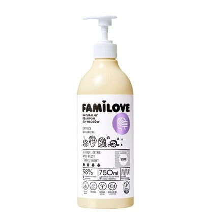 Șampon Familove pentru toate tipurile de păr, 750ml