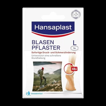 Plasture Hansaplast pentru bășici la călcâie, 5 bucăți