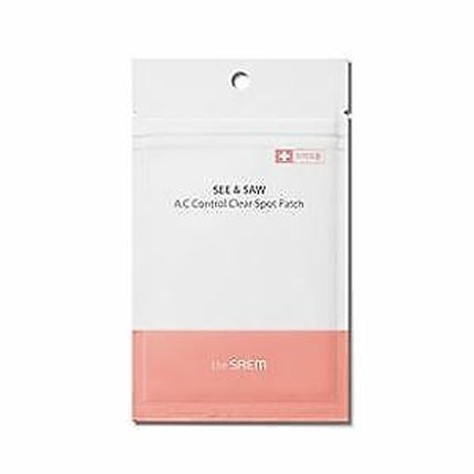 Plăcuțe pentru acnee, The Saem See & Saw A.C Control Clear Spot Patch, 10mm și 12mm