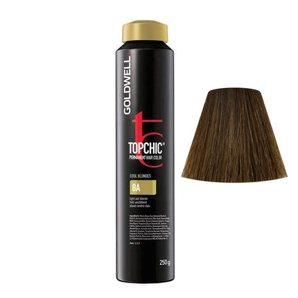 Vopsea de Păr Goldwell Topchic Ds 8a Light Ash Blonde, 250ml