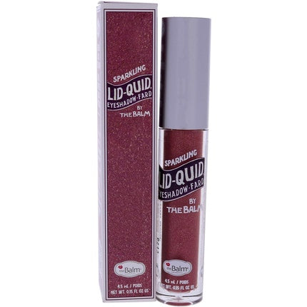 Ruj lichid pentru ochi, The Balm, Lid-Quid Sparkling Liquid Eyeshadow, culoare roz cu sclipici