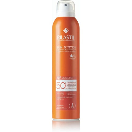 Spray protecție solară, Rilastil, SPF50+, transparent, 200ml