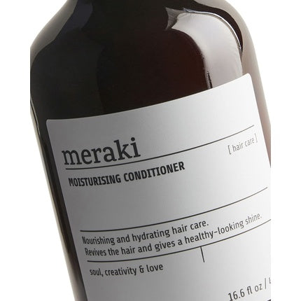 Balsam păr, Meraki, Moisturising, maro 490ml
