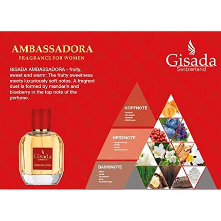 Parfum Gisada Ambassadora, 50ml, capac roșu