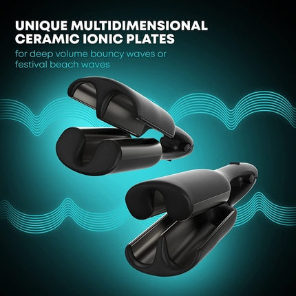 Ondulator Revamp Progloss 2-in-1, negru