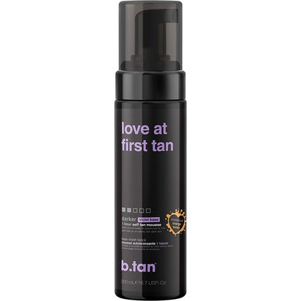Autobronzant spumă, B.Tan, Love At First Tan, 200 ml