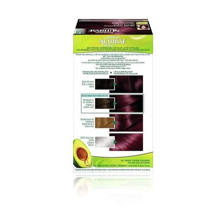 Vopsea Par, Garnier, Nutrisse Creme, Rosu Intens