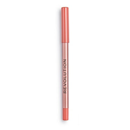 Creion contur buze Makeup Revolution Satin Kiss Heart Race, culoare coraliu, 10 g