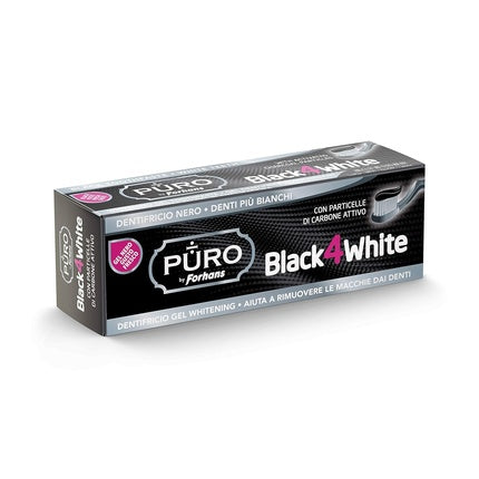 Pasta de dinți Forhans Black4white, negru, 75g