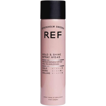 Spray fixativ, Ref, Vegan Hold & Shine, 75 ml