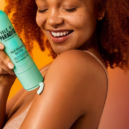 Loțiune autobronzantă Isle Of Paradise, antioxidanți, 200 ml, verde
