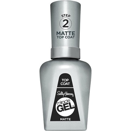 Top coat unghii, Sally Hansen, Miracle Gel, mat