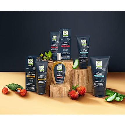 Cremă Față Bărbați, So'bio Étic, Aloe Vera și Guarana, 50ml