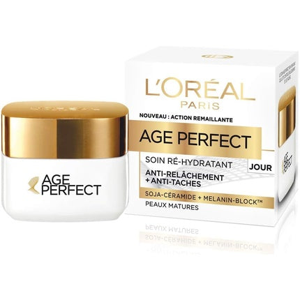 Cremă zi, L'Oréal, Age Perfect, alb, 50ml