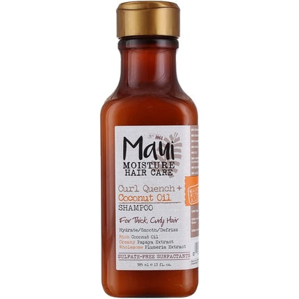 Șampon și balsam Maui Moisture Curl Quench Coconut Oil, 385ml - Set de 2