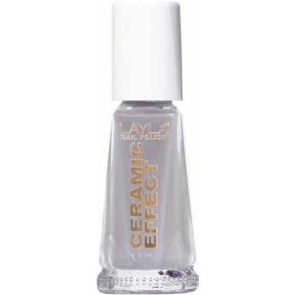 Layla Ceramic Effect Grey Power Nail Polish N.16
